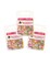 Buttons Galore Sprinkletz Embellishments for Crafts, Tiny Polymer Clay Shapes & Unique Designs - Bunny Hop- 3 Pack